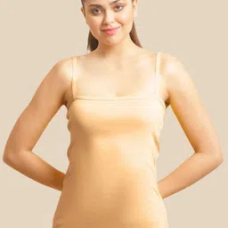 FBAR Square Neck Sleeveless Non-Padded Pure Cotton Camisole-image-0