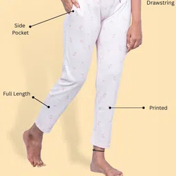 Kryptic Pack Of 2 Printed Pure Cotton Relaxed Fit Lounge Pants image 5