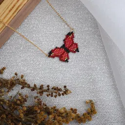 Threads & Beads Women Brass Gold-Plated Necklace-picture-25