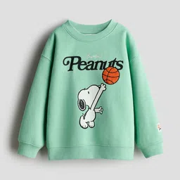 H&M Oversized Printed Sweatshirt image 2