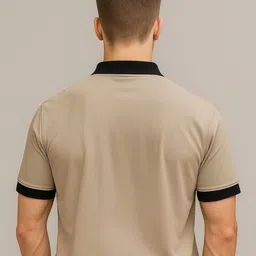 HIRRUX Men Typography Printed Polo Collar T-shirt image 4