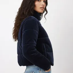 Mast & Harbour Crop Padded Jacket image 3