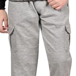 BAESD Boys Pack Of 3 Mid-Rise Cargo Track Pants image 5