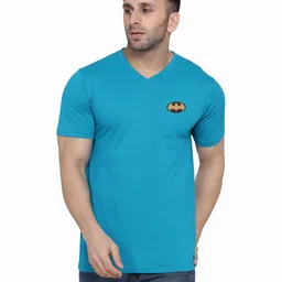 BEYOU FASHION V-Neck Applique Slim Fit T-shirt-picture-23