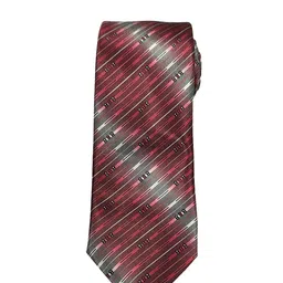 RARE COMBEE GROUP Men Printed Necktie With Pocket Square & Cufflinks Accessory Gift Set image 3
