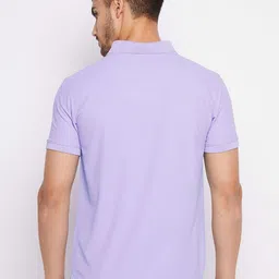 SZN Men Typography Printed Polo Collar T-shirt image 4
