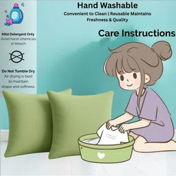 Siroki Bond Olive Square Cushions image 4