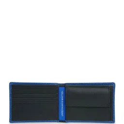 United Colors of Benetton Men Textured Leather Two Fold Wallet image 3
