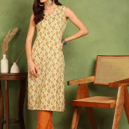 DSK STUDIO Women Regular Kurta with Trousers-picture-35