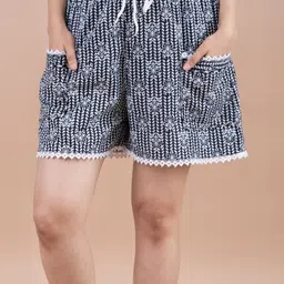 Komarri U Women Printed Loose Fit Shorts-picture-9