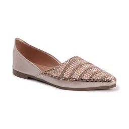 SIRDENILL Women Embellished with Beaded Detailing Mojaris Flats image 4