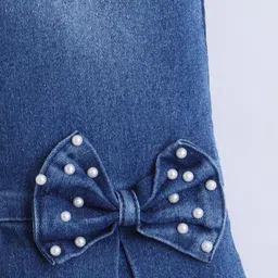 BRIGHT STARS KIDSWEAR Girls Regular Fit Mid-Rise Light Fade Stretchable Jeans image 2