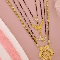 Bhanu diam Women Gold Mangalsutra-picture-29