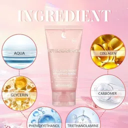 lorshel Collagen Night Peel Off Mask With Brush - 75 g image 4