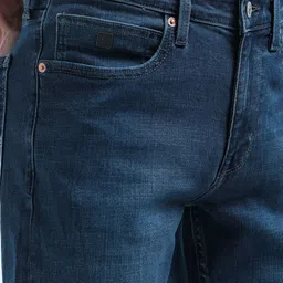Flying Machine Men Slim Fit Mid-Rise Heavy Fade Jeans image 4