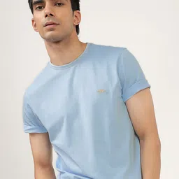 Andamen Men Solid Round Neck Cotton T-Shirt-picture-49