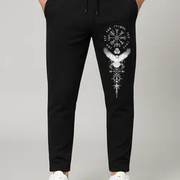 Elibolz Men Graphic Printed Cotton Mid-Rise Track Pant-picture-39