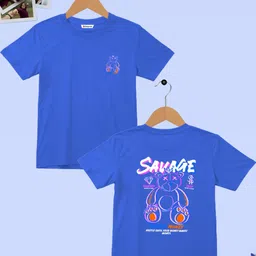 Dagcros Kids Blue Tshirts-image-45