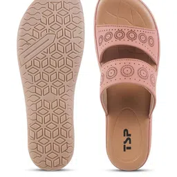 THE STHAPAK BLESS YOUR FEET Women Textured Open Toe Flats image 4