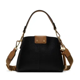 Aldo Sloanie Womens Black Sling Bag With Detachable Strap & Charm image 1