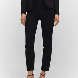 MANGO Women Straight Fit Trousers-picture-26