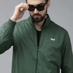 BEAT LONDON by PEPE JEANS Men Green Bomber Jacket-picture-18