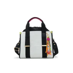 Aldo Eviecarry Womens Multicolor Satchel with Detachable Strap and Key Pouch-image-34