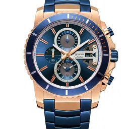 Alexandre Christie Men Dial & Stainless Steel Straps Analogue Watch 6455MCBURBU-picture-14