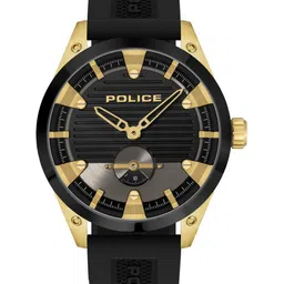 Police Men Black Patterned Dial & Stainless Steel Straps Analogue Watch PLPEWJM2118940-picture-40