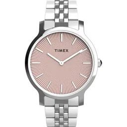 Timex Women Brass Dial & Stainless Steel Bracelet Style Straps Analogue Watch TW2V77400-picture-46