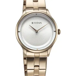 Titan Women Water Resistance Stainless Steel Analogue Watch 95185WM01-picture-23