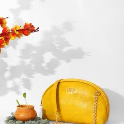 Bagsy Malone Textured Structured Sling Bag image 1