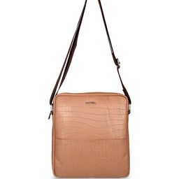 Sassora Unisex Textured Leather Structured Messenger Bag-picture-42