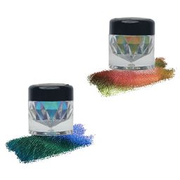 Veoni BELLE Set of 2 Multichrome Duochrome Eyeshadow Pigment 2g Each - Aqua & Fall-picture-34