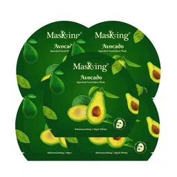 MasKing Set of 5 Avocado Superfood Facial Sheet Mask - 20 g each-picture-15
