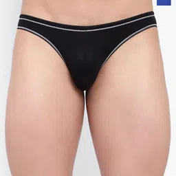 Bruchi CLUB Pack Of 2  Low-Rise Anti-Bacterial Bikini Briefs- BRC-ML-FOXY-314-BK-NBL-2C-S-picture-19