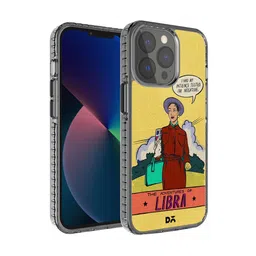 DailyObjects Yellow & Brown iPhone 13 Pro Max Back Case image 1