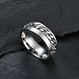 MEENAZ Men Silver-Plated Finger Ring-image-74