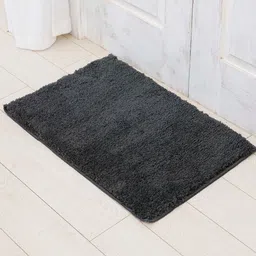 Ariana Grey Texture 1600 GSM Microfiber Bath Rugs-picture-18