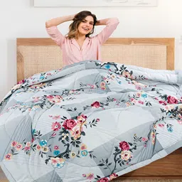 Supreme Home Collective Grey AC Room 300 GSM Double Bed Comforter-picture-28