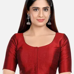 Biyu Silk Padded Readymade Saree Blouse-picture-13