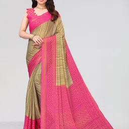Winza Designer Striped Zari Venkatgiri Saree-picture-12