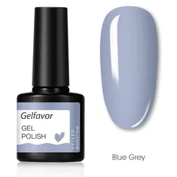 Gelfavor UV / LED Hybrid Gel Nail Polish 8 ml - Blue Grey-image-5