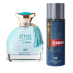 CFS Set of Stylus Femme Eau De Parfum 100ml & Cargo Deodorant Body Spray 200ml-picture-28