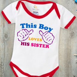 Babywish Infants Printed Cotton Bodysuit-picture-23