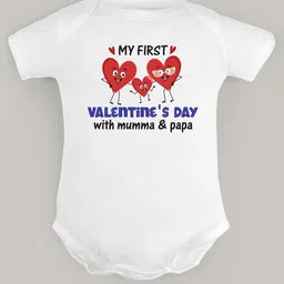 FFLIRTYGO Infants Printed Pure Cotton Envelop Neck Bodysuit-picture-14