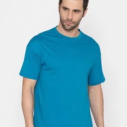 TITTLI Round Neck Drop-Shoulder Sleeves Oversized Pure Cotton T-shirt-picture-24