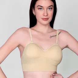 Spiaty Full Coverage Heavily Padded Bralette Bra With All Day Comfort-picture-24