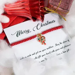 EL REGALO Christmas Girls Red Charm Bracelet-image-43