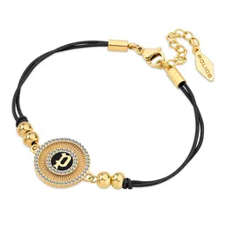 Police Gold-Plated Charm Bracelet-picture-52